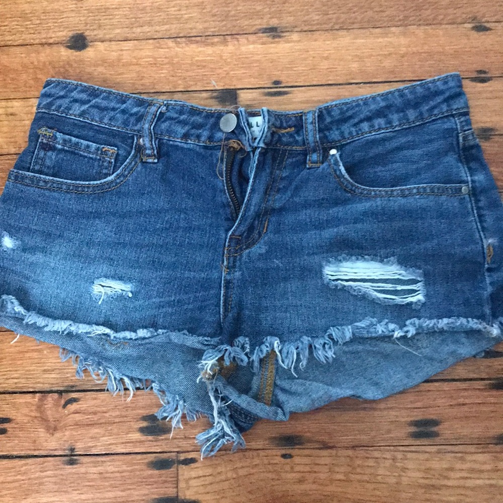 Jean shorts